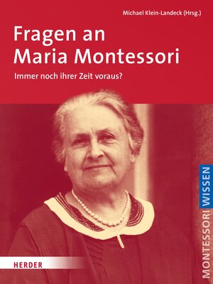 cover image of Fragen an Maria Montessori
